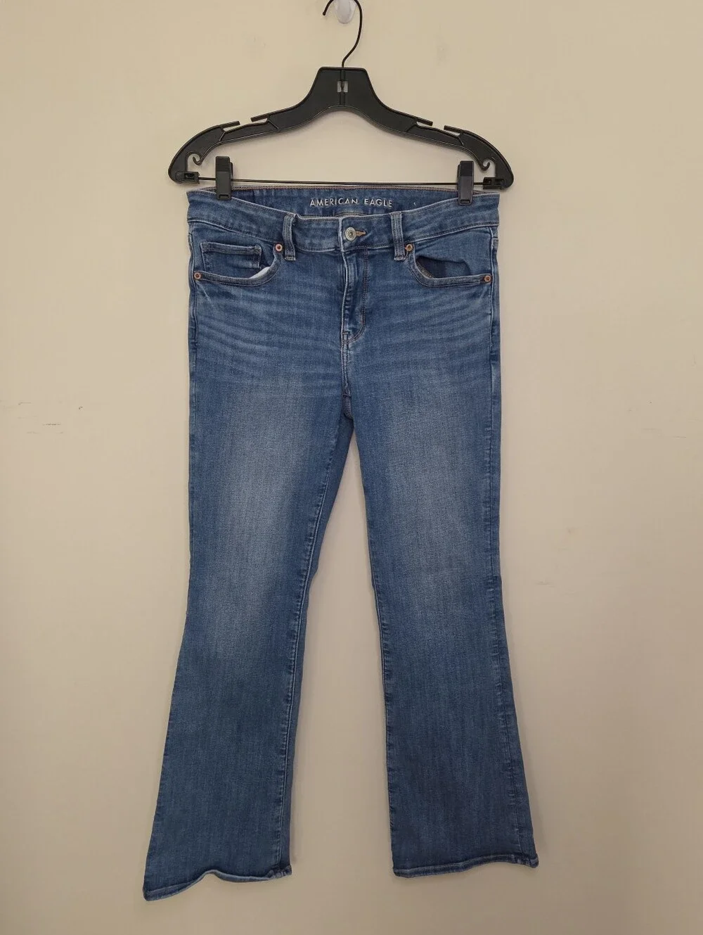 Women's American Eagle Outfitters Kick Boot Jeans Sz 8 Short